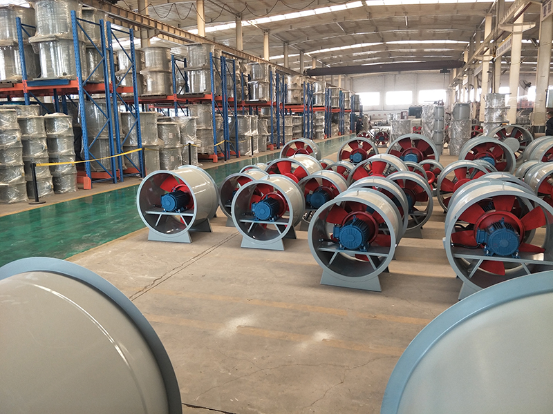 亞太風(fēng)機(jī)車間